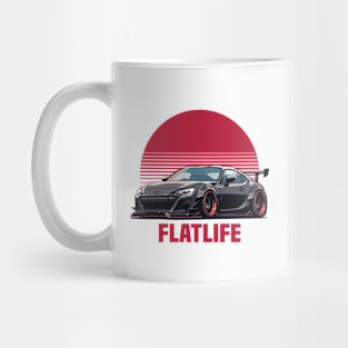 Subaru BRZ Car Art - Widebody Modified Flat Engine JDM Car Mug